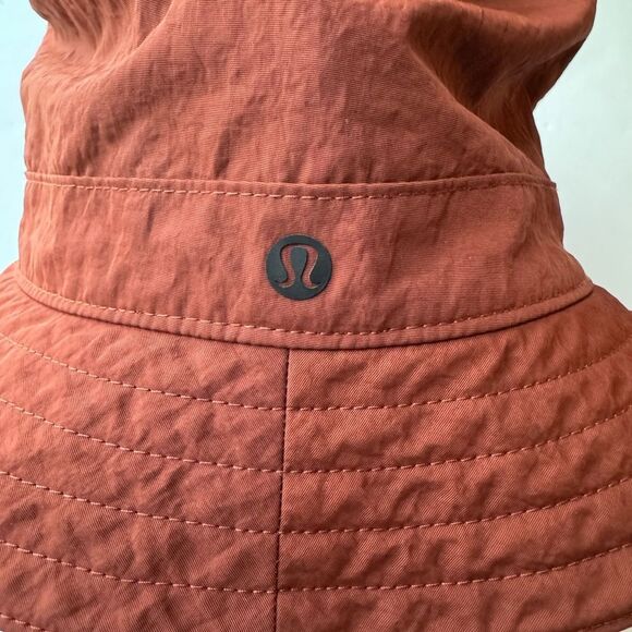 Lululemon On My Level Bucket Hat Dark Terracotta Women’s Size Medium / Large - Picture 12 of 12